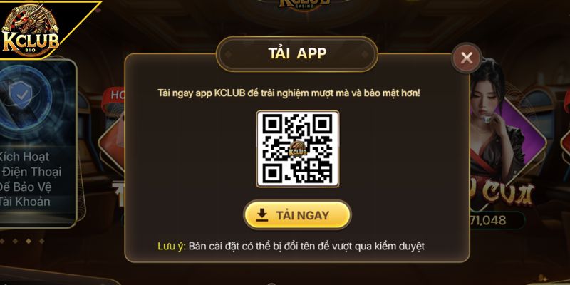 Tải App KCLUB - Giải Pháp Chơi Game Tiện Lợi Mọi Lúc Mọi Nơi 2 Tải app KCLUB cho Android