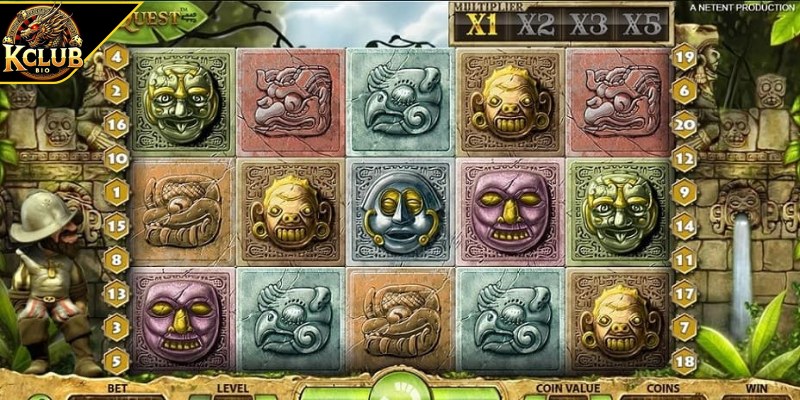 Game nổ hũ đổi tiền mặt uy tín Gonzo's Quest